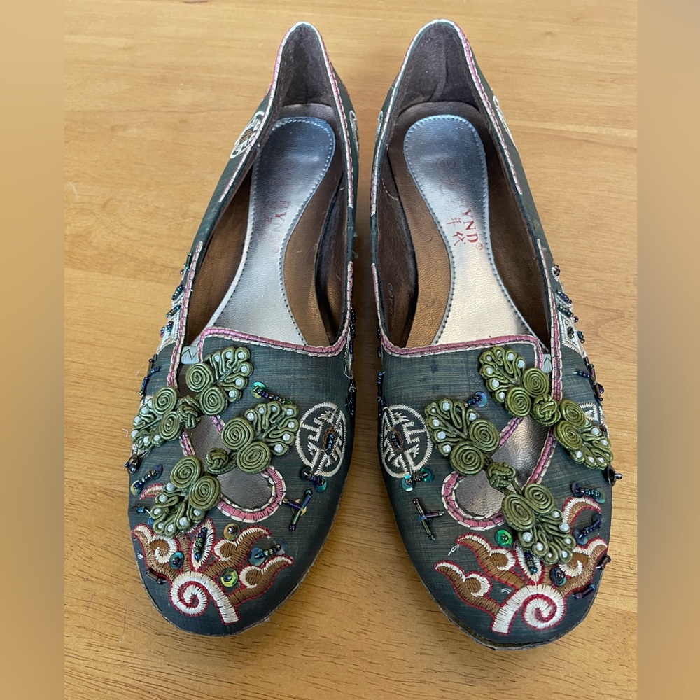 Vintage Embroidered Shoes